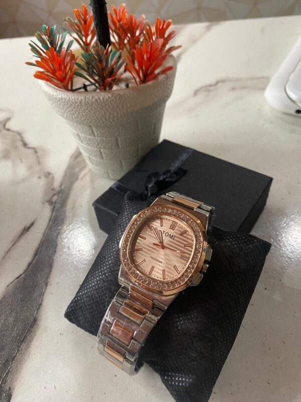 Silver Golden TOMI Watch